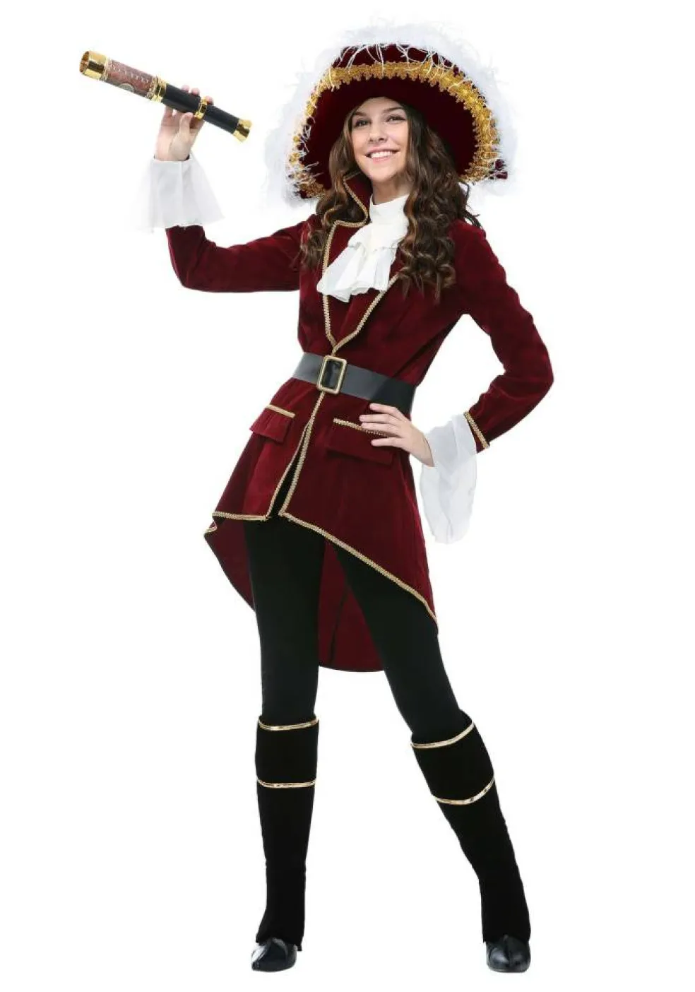 Women's Captain Hook Costume