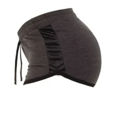 Women's Contrast Mesh Detail Shorts