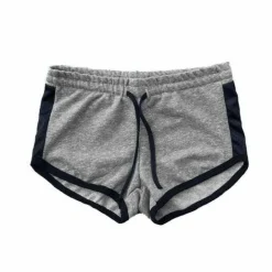 Women's Contrast Mesh Detail Shorts
