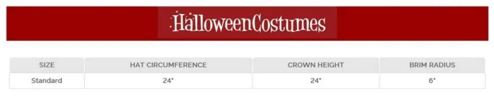 Women's Gertrude Witch Costume Hat