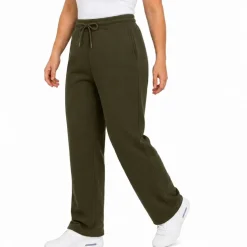 Women's Regular Fit Open Bottom Fleece Jogger Sweatpants (S-3XL)