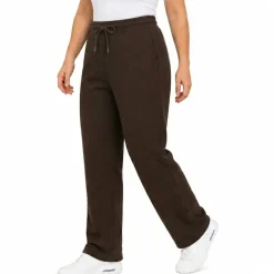 Women's Regular Fit Open Bottom Fleece Jogger Sweatpants (S-3XL)