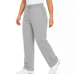 Women's Regular Fit Open Bottom Fleece Jogger Sweatpants (S-3XL)