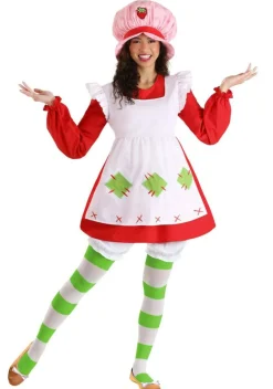 Women's Retro Strawberry Shortcake Costume