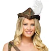 Women's Robin Hood Costume Dress Cap Bag