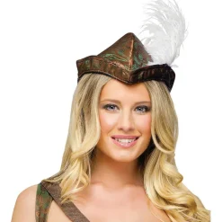 Women's Robin Hood Costume Dress Cap Bag