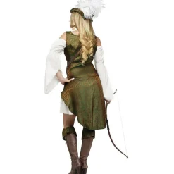 Women's Robin Hood Costume Dress Cap Bag