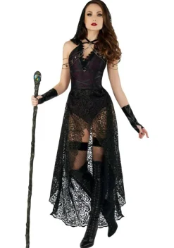 Women's Sexy Dark Priestess Costume