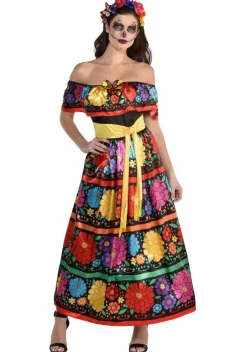 Women's Sugar Skull Beauty Costume Dress