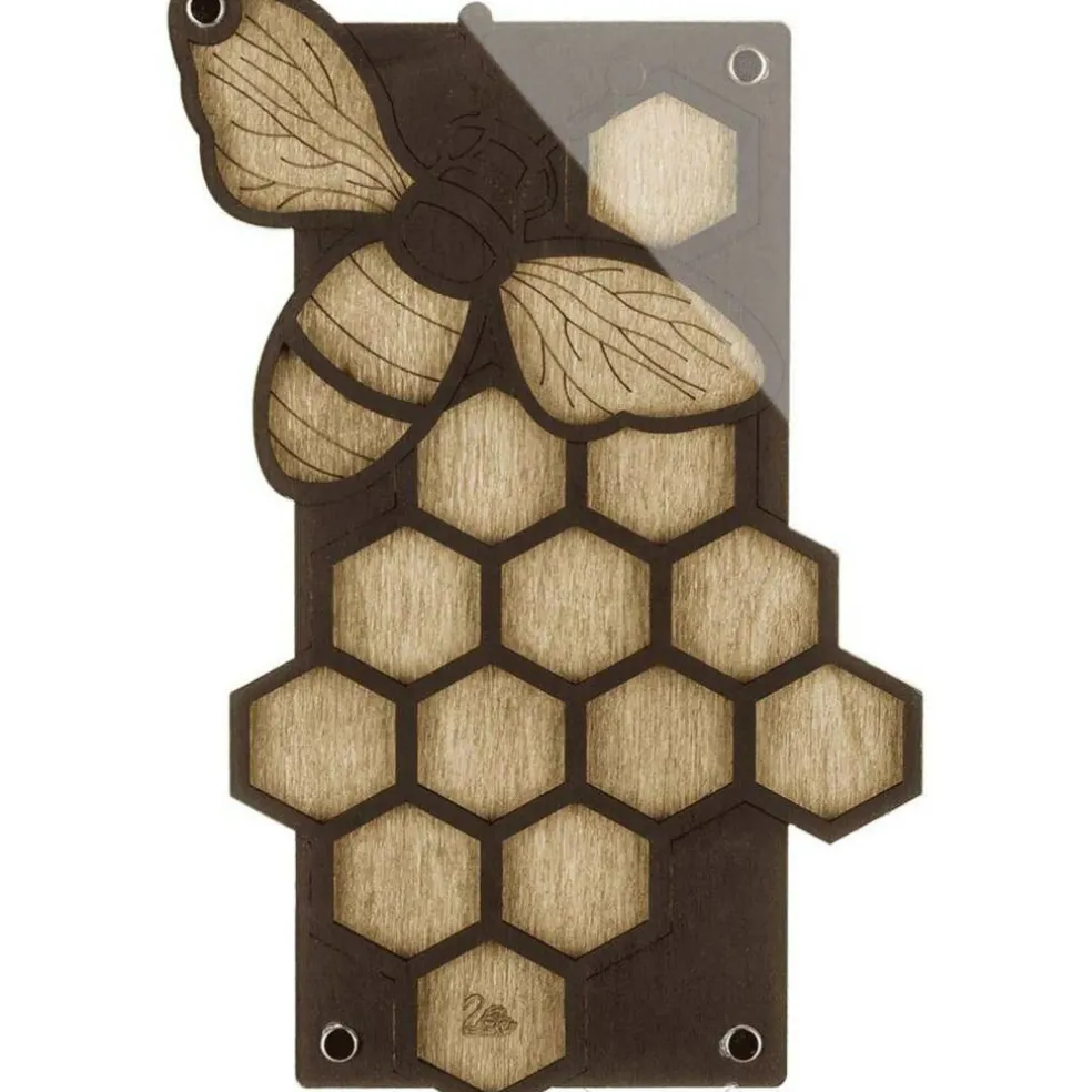 Wonderland Crafts 8" Beehive Bead Organizer with Transparent Cover
