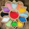 Wonderland Crafts 5.75" Mandala Bead Organizer with Transparent Cover