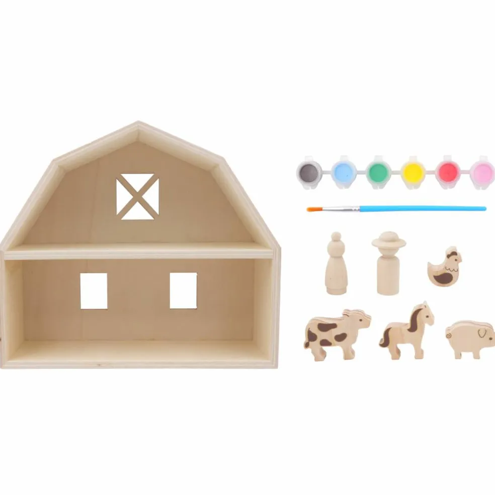 Wood Barn Kit by Creatology™