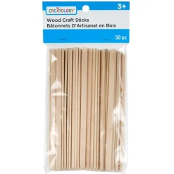 5.5" Wood Craft Sticks by Creatology™