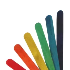 Wood Craft Sticks, Primary Colors by Creatology™