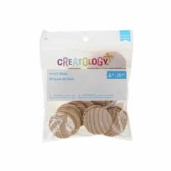Wood Discs, 20ct. by Creatologyâ„¢