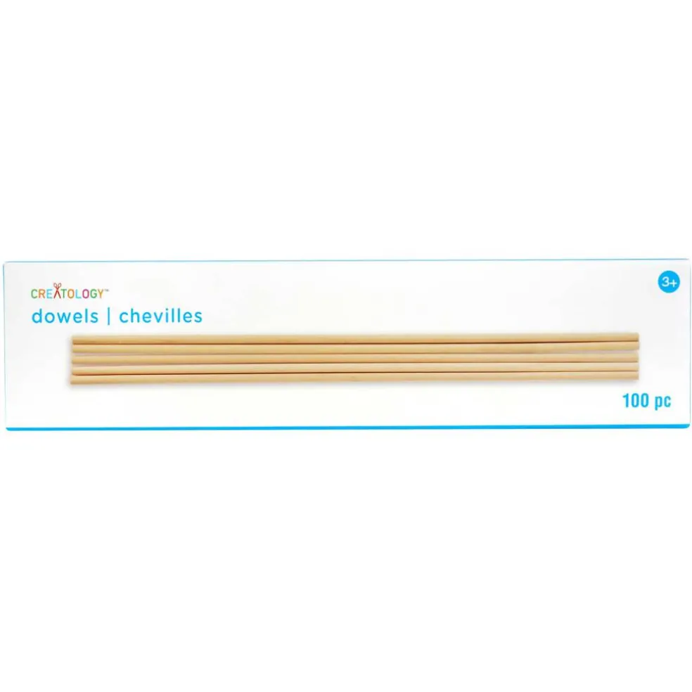Wooden Dowels by Creatology™, 100ct.