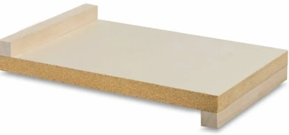 Wooden Inking Plate - 7-1/2" x 11-1/4", Melamine/Pine