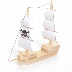 Wooden Model Pirate Ship Kit by Creatologyâ„¢