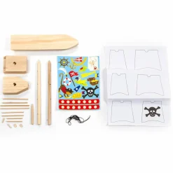 Wooden Model Pirate Ship Kit by Creatology™