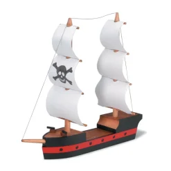 Wooden Model Pirate Ship Kit by Creatology™
