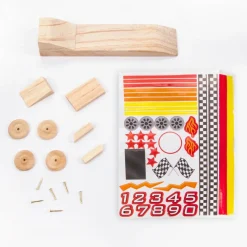 Wooden Race Car Model Kit by Creatology™