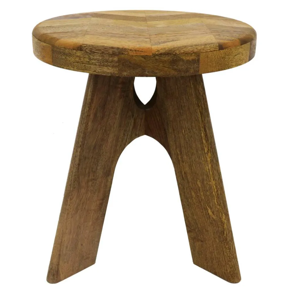 15.25" Wooden Stool by Ashland®