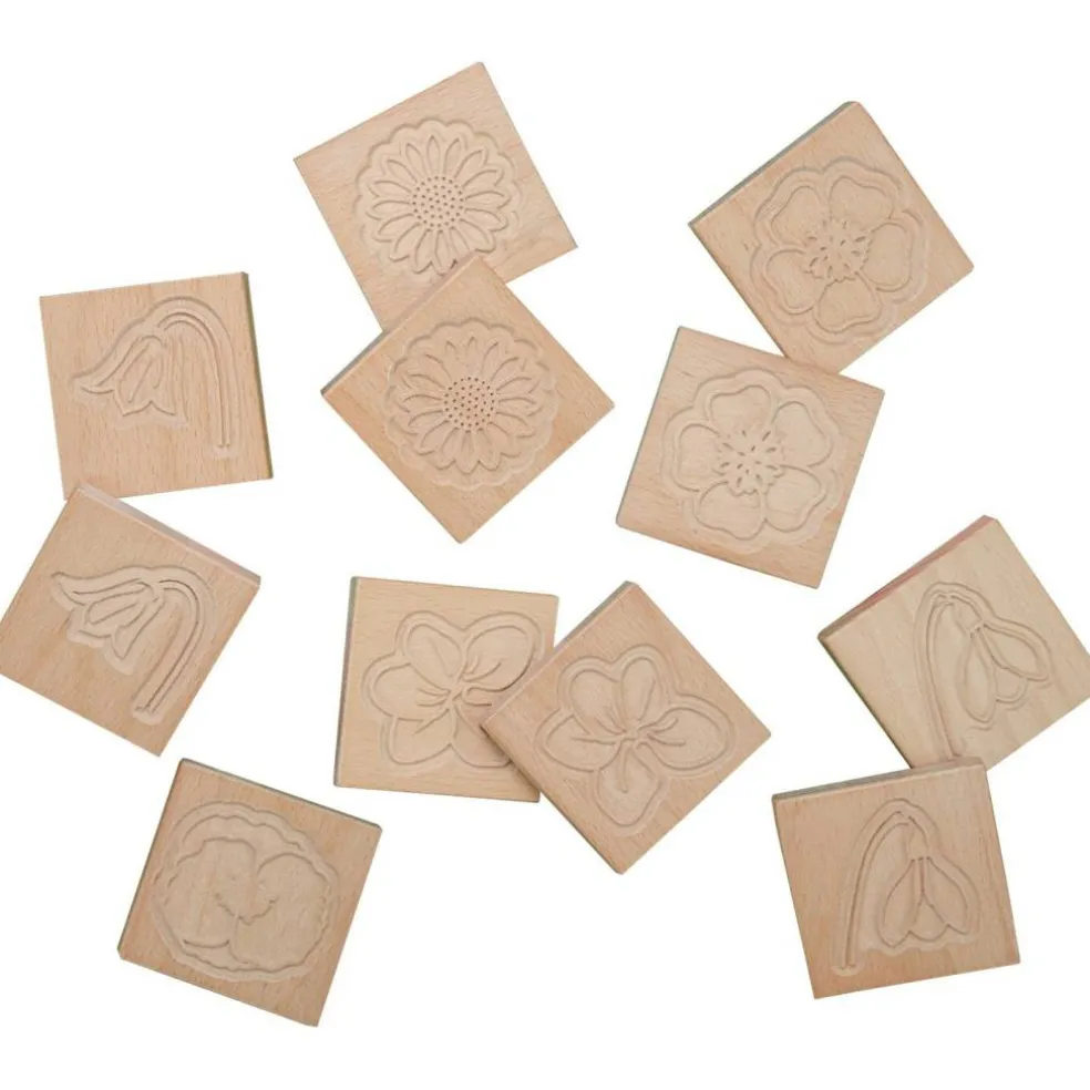 Wooden Tiles for Nature-inspired Play