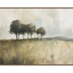 Woodland Trees by Mona Grace Framed Canvas Wall Art