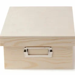 Wood Photo Box with Lid by Make Market®