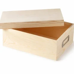 Wood Photo Box with Lid by Make Market®