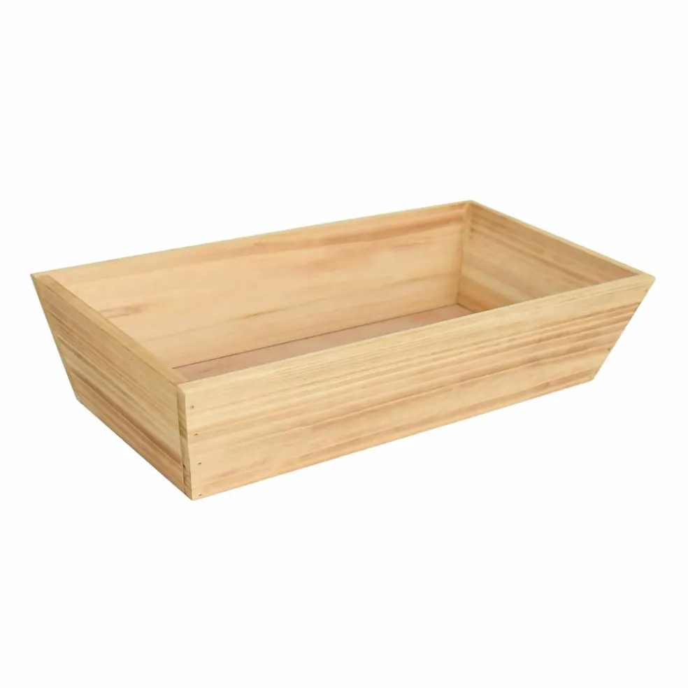 15.75" Wood Rectangular Tray by Ashland®