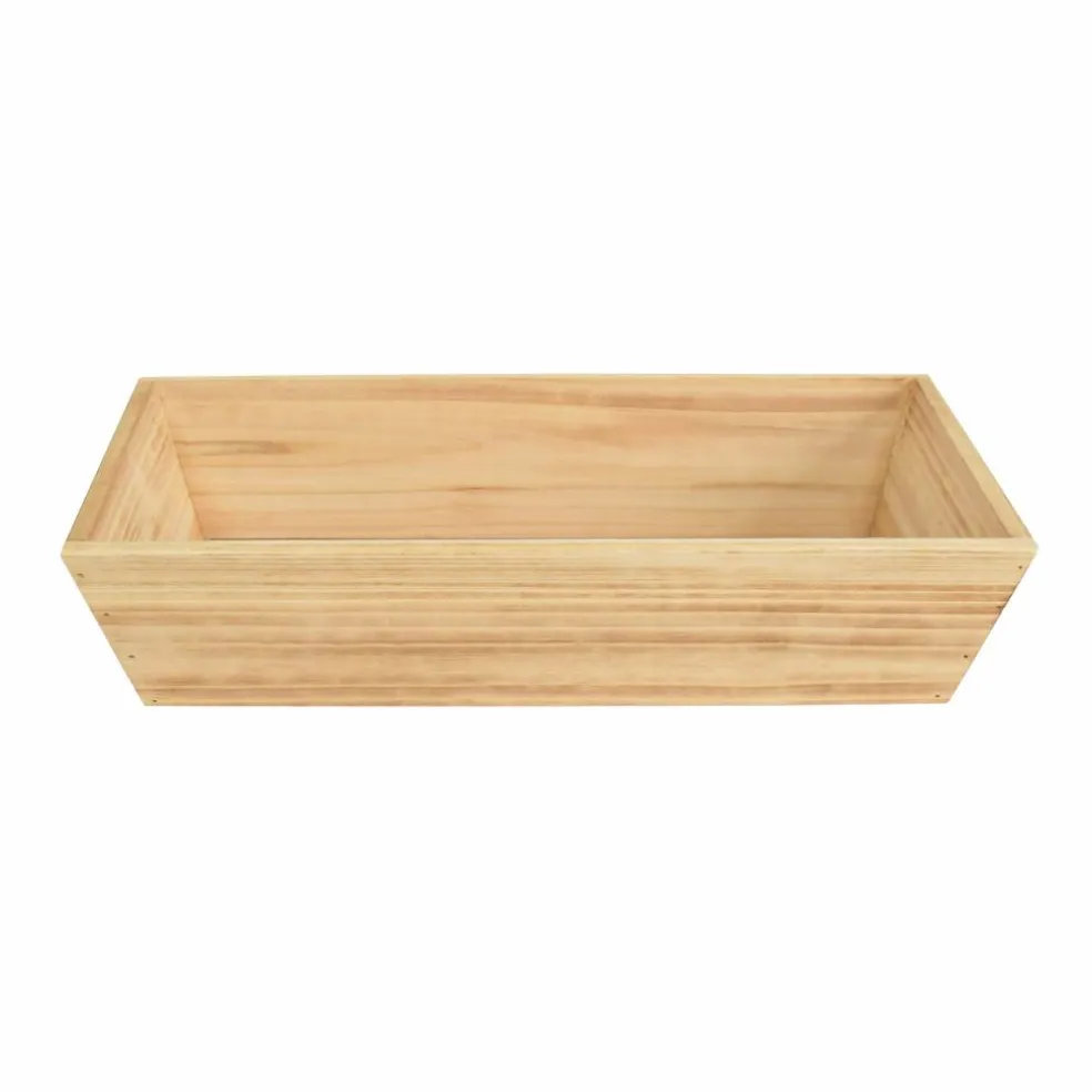 15.75" Wood Rectangular Tray by Ashland®