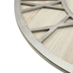 23.6" Wood Wall Clock