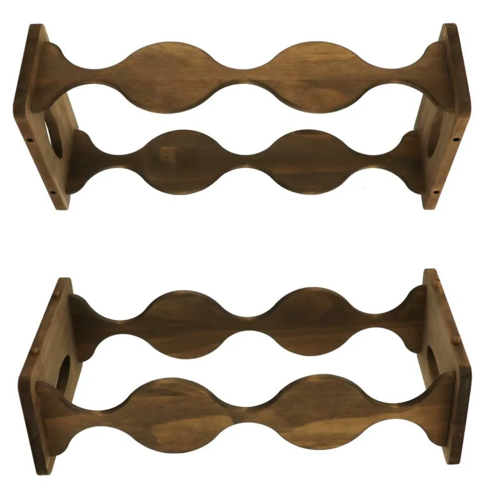 16.5" Wood Wine Bottle Holder by Ashland®