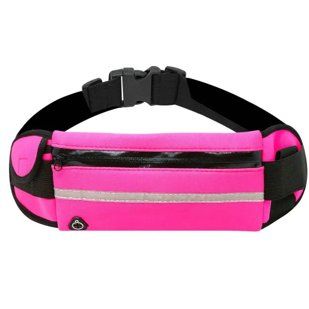 Wrapables Adjustable Neoprene Running Belt, Waterproof Fanny Pack, Workout Pouch for Running Jogging Hiking