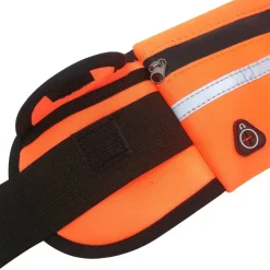 Wrapables Adjustable Neoprene Running Belt, Waterproof Fanny Pack, Workout Pouch for Running Jogging Hiking