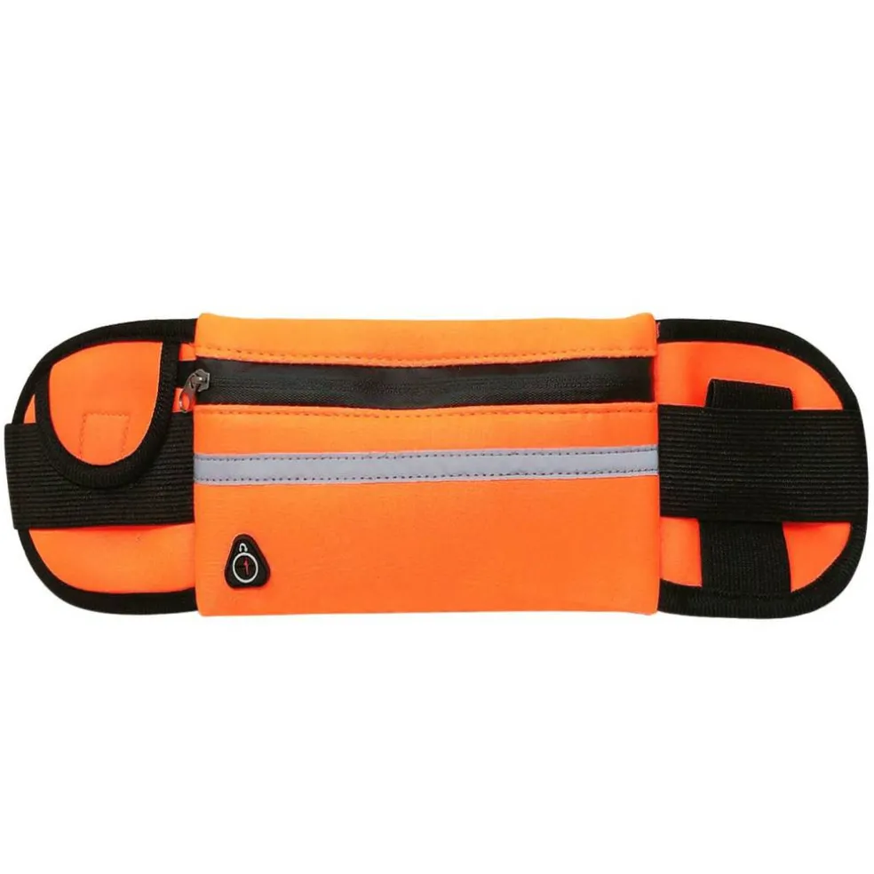 Wrapables Adjustable Neoprene Running Belt, Waterproof Fanny Pack, Workout Pouch for Running Jogging Hiking