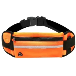 Wrapables Adjustable Neoprene Running Belt, Waterproof Fanny Pack, Workout Pouch for Running Jogging Hiking