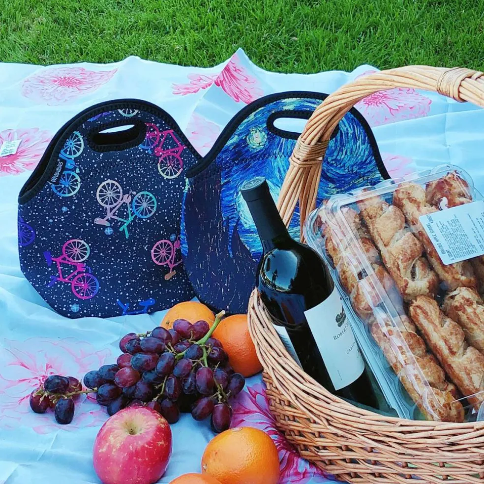Wrapables Insulated Neoprene Lunch Bag