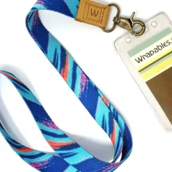 Wrapables Lanyard Keychain and ID Badge Holder