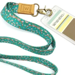 Wrapables Lanyard Keychain and ID Badge Holder