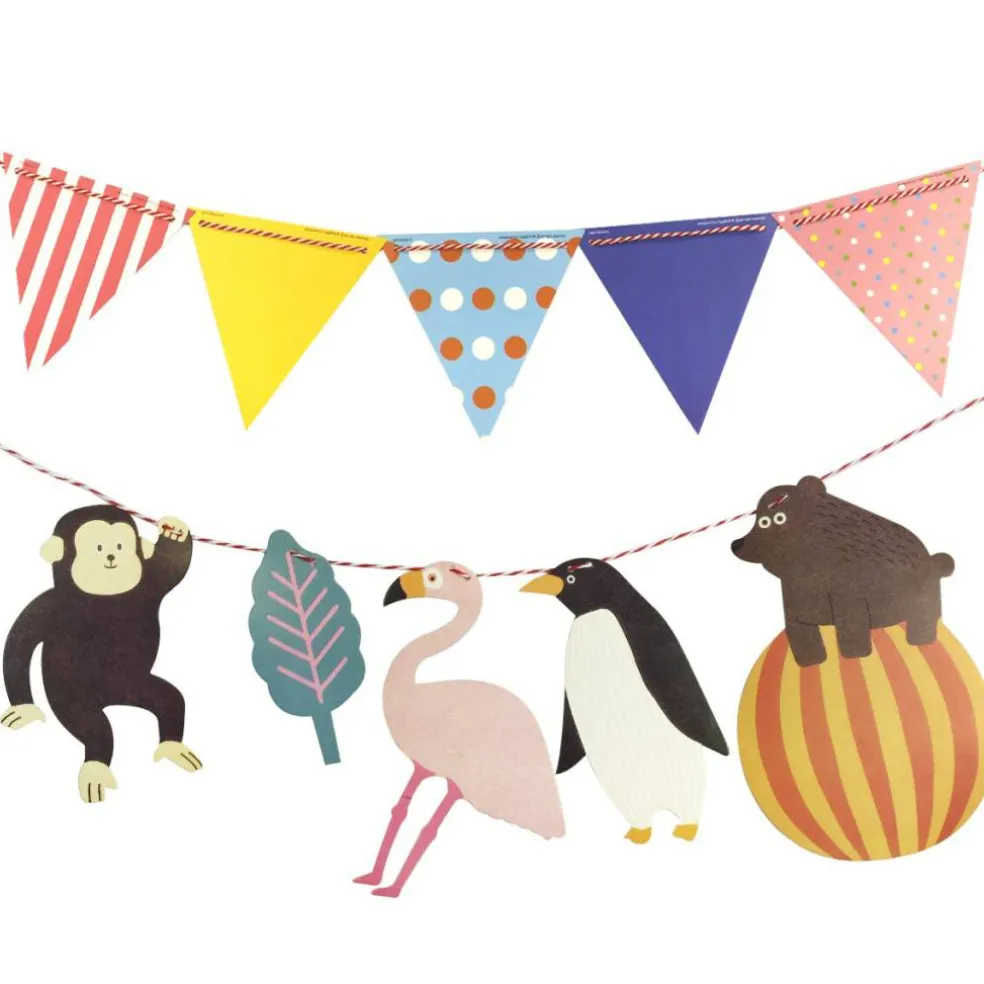 Wrapables Multi-Print Triangle Pennant and Birthday Banners Party Decorations