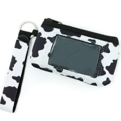 Wrapables Neoprene Mini Wristlet Wallet / Credit Card ID Holder with Lanyard