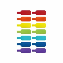 Wrap-It Storage® Medium Multicolor Cable Labels, 14ct.
