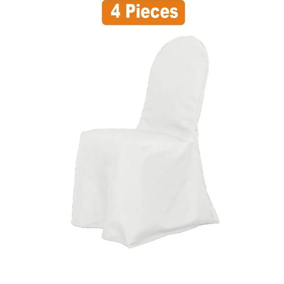 Wrinkle-Free Banquet Chair Covers for Weddings & Events