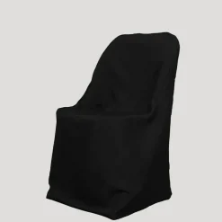 Wrinkle Free Folding Chair Covers for Weddings & Events