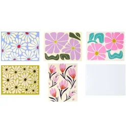4.25" x 5.5" A2 Retro Flowers Cards & Envelopes by Recollections™