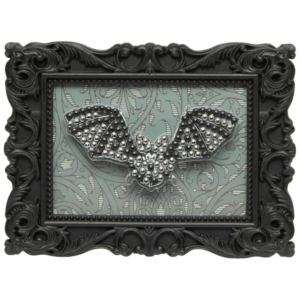 2" x 3" Bat Acrylic Surface Diamond Art Kit with Frame by Make Market®
