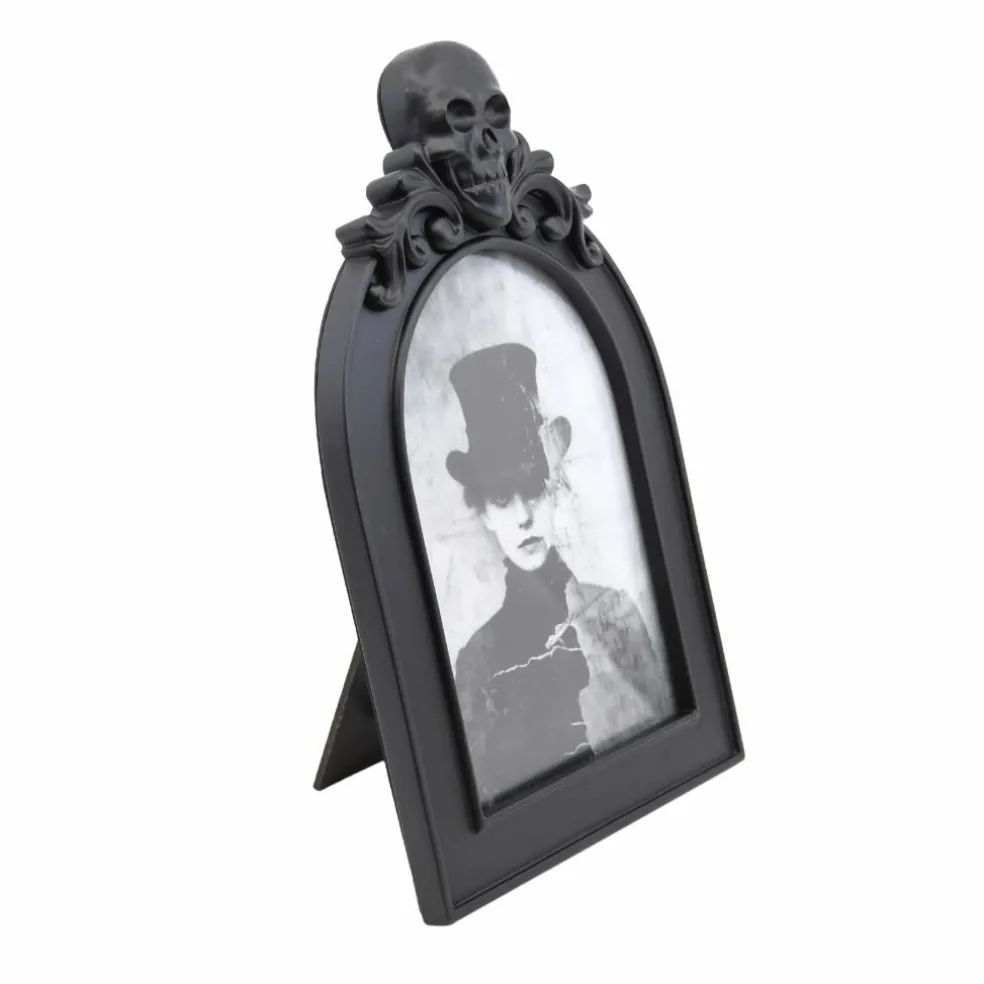 5" x 7" Black Arch with Skull Tabletop Frame by Ashland®