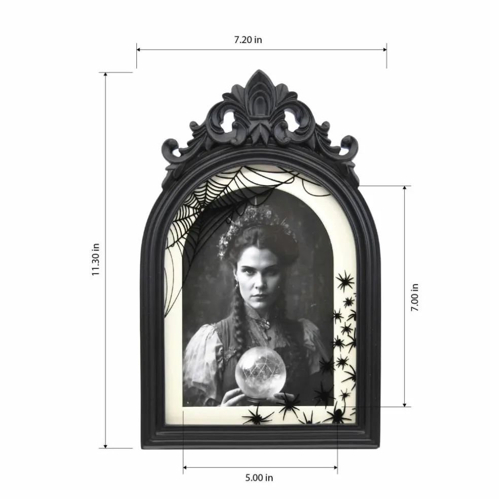 5" x 7" Black Arch with Spiders Tabletop Frame with Mat by Ashland®